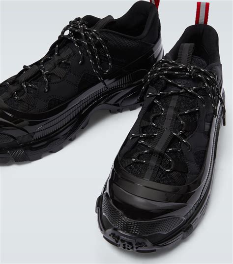 burberry shoes black men|black Burberry sneakers men.